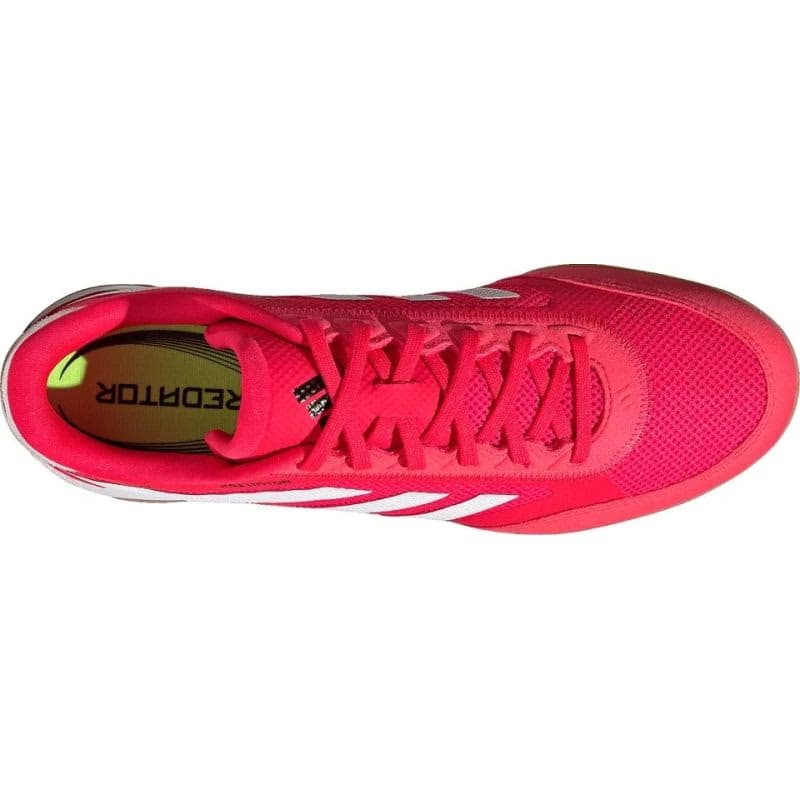 Pánske futbalové kopačky halové ADIDAS Predator League M IC lucid red cloud white core black 6