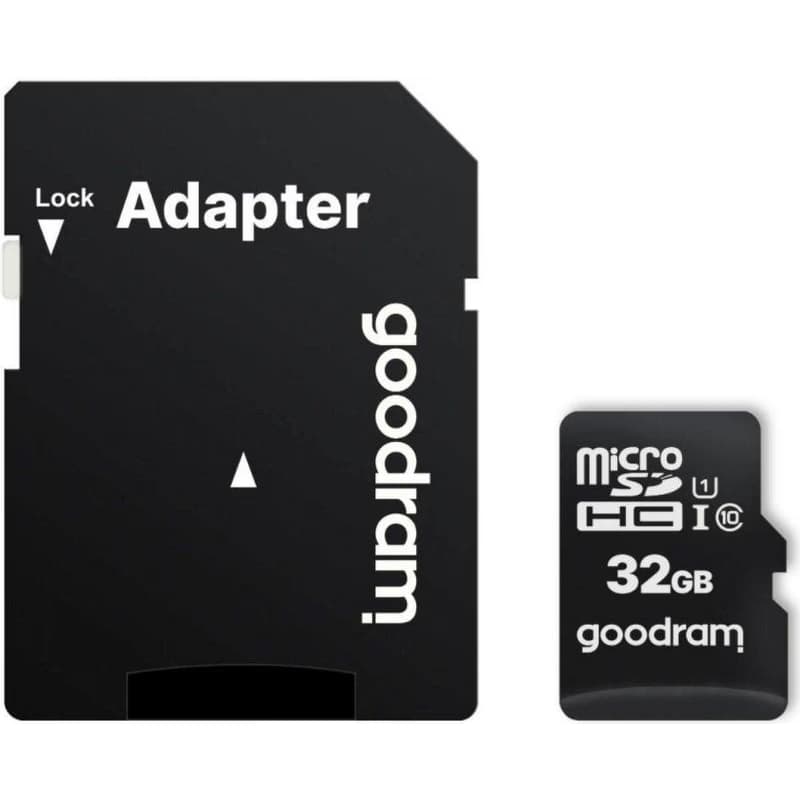 GOODRAM MicroSDHC karta 32GB M1AA, UHS-I Class 10, U1 + adaptér 6