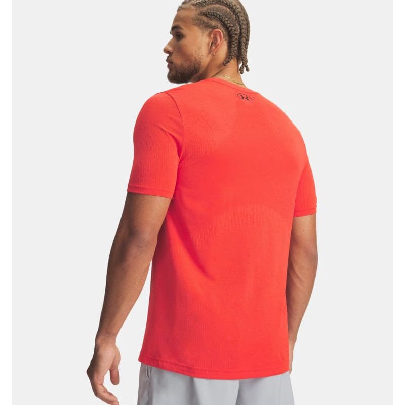 Pánske tréningové tričko s krátkym rukávom UNDER ARMOUR Vanish Seamless SS-RED 3