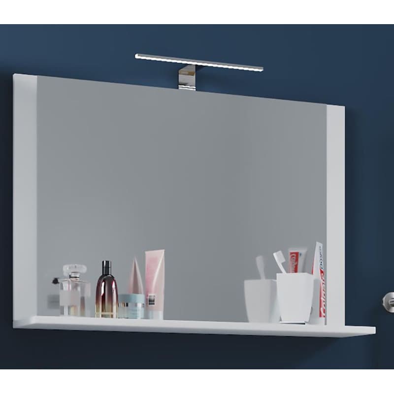 VCM Zrkadlo "VCB 10" Maxi 80 cm Biele 1