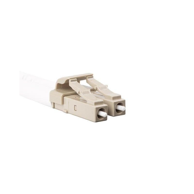 LANBERG optický patch cord MM LC/UPC-LC/UPC duplex 1m LSZH OM3 50/125 priemer 3mm, farba cyan 3