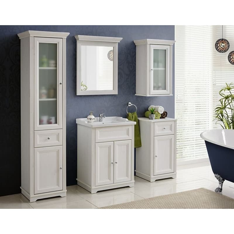 ArtCom Keramické umývadlo CFP F60 Retro | biely lesk 60 cm 2