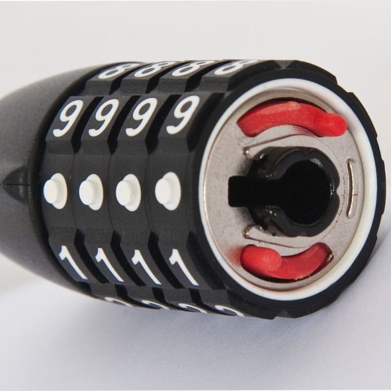 Zámok na bicykel ABUS Steel-O-Chain 5805C 75 black 3