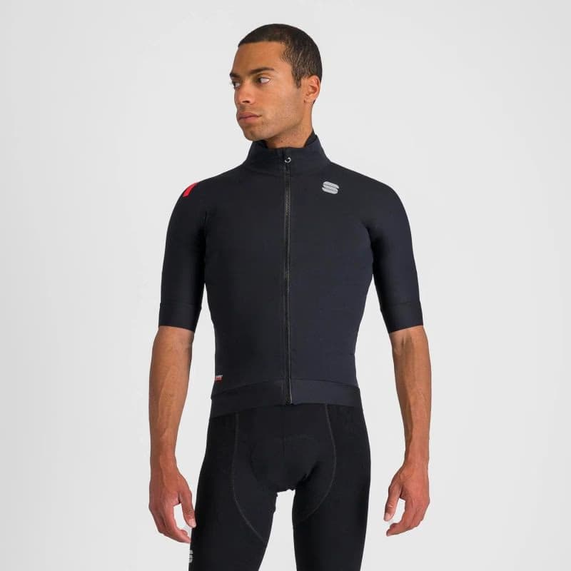 Pánska cyklistická bunda SPORTFUL Fiandre pro jacket short sleeve, black 2
