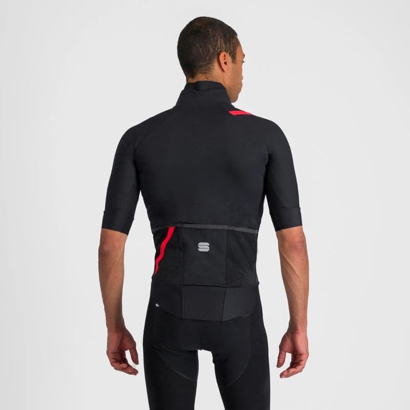 Pánska cyklistická bunda SPORTFUL Fiandre pro jacket short sleeve, black 3