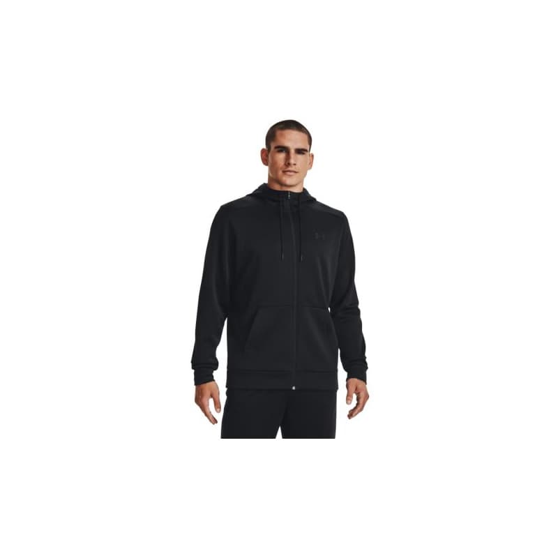 Pánska zateplená tréningová mikina s kapucňou UNDER ARMOUR UA Armour Fleece FZ Hoodie