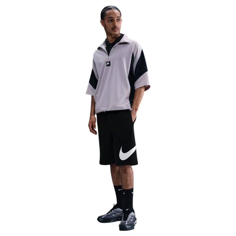 Pánske teplákové kraťasy NIKE M NK CLUB BB SHORT GX BLACK BLACK WHITE 3