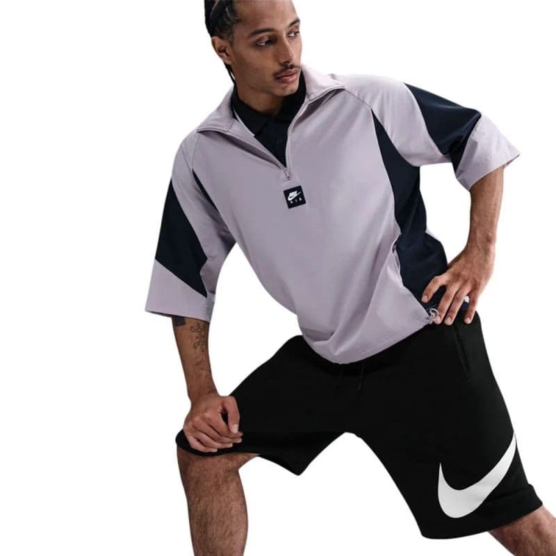 Pánske teplákové kraťasy NIKE M NK CLUB BB SHORT GX BLACK BLACK WHITE 5