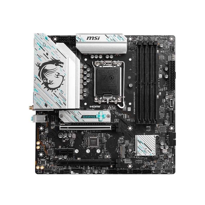 MSI MB Sc LGA1700 B760 GAMING PLUS WIFI, Intel B760, 4xDDR5, 2xDP, 2x HDMI, mATX 2