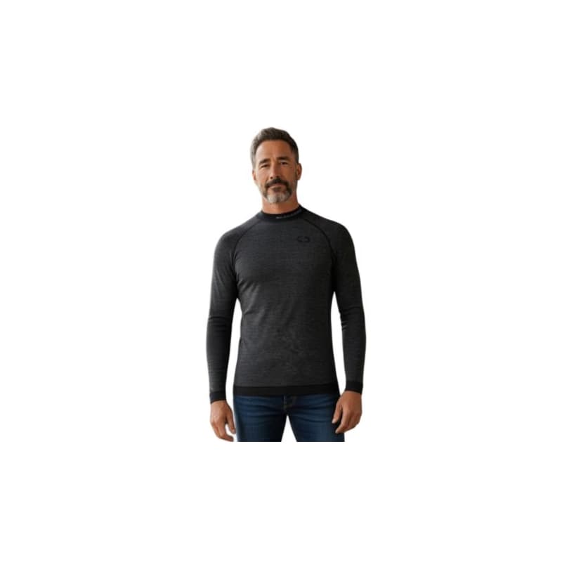 Pánske termo tričko s dlhým rukávom BLIZZARD Mens long sleeve, merino wool, anthracite 1