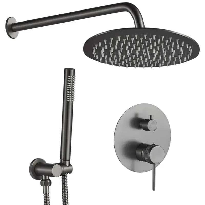Sprchová súprava podomietková Rea Lungo Grip titán + BOX 1