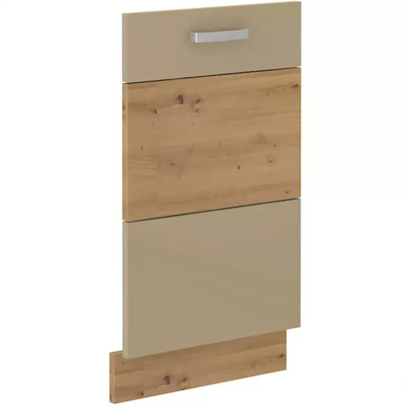 Artisan predná stena umývačky cappuccino lesk 713X446 1