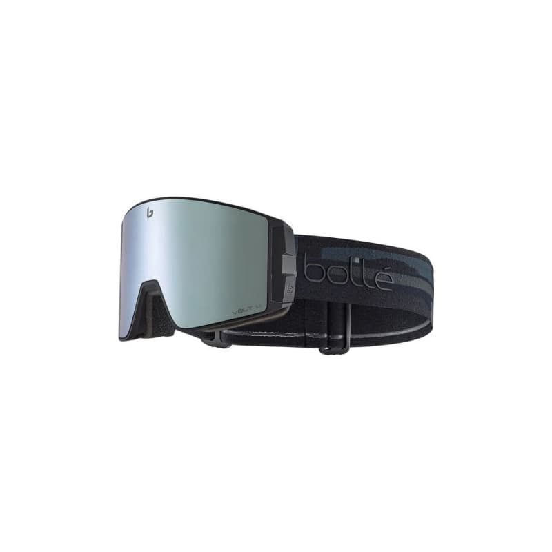 Lyžiarske okuliare BOLLE BLACKRIDGE Nocturne Matte - Volt Ice Blue cat 3