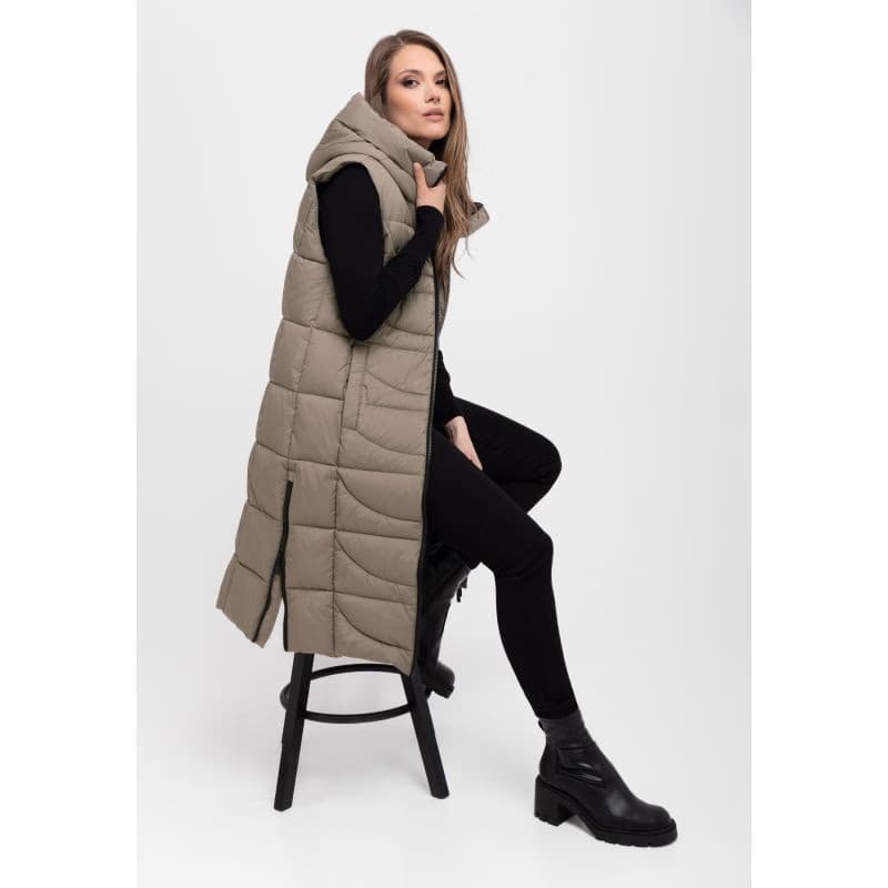 Dámska vesta VOLCANO V-JAVA-102-BEIGE 3