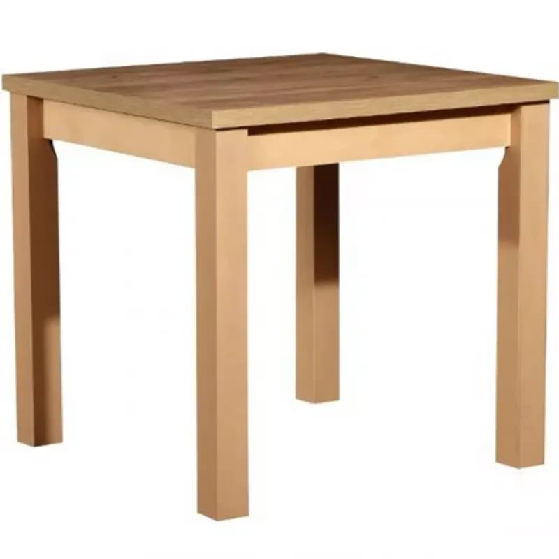 Jedálenský stôl ST44 80x80 dub wotan 1