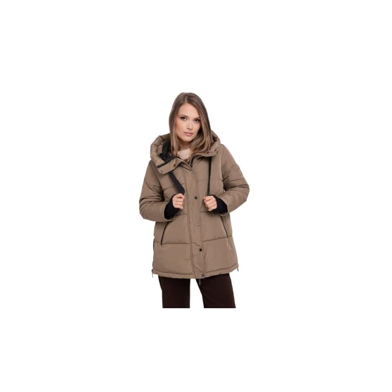 Dámska bunda VOLCANO J-BLIS-102-BEIGE 1