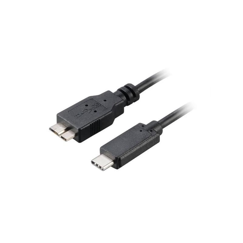 AKASA - USB 3.1 typ C na mikro B adaptér - 100 cm 1