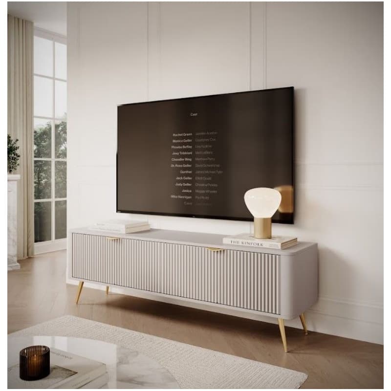 ArtLas TV stolík LINA 163 2D | béžová 2