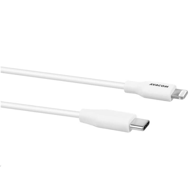 AVACOM MFIC-120W kábel USB-C - Lightning, MFi certifikácia, 120cm, biela