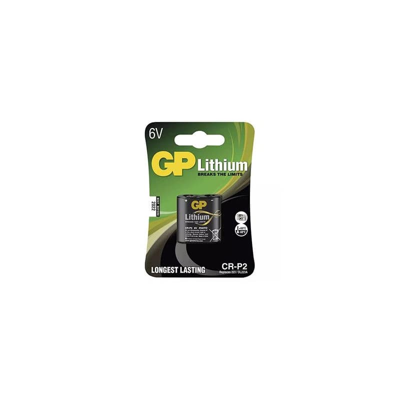GP Jednorazové lithiová batéria CR-P2, 1-pack