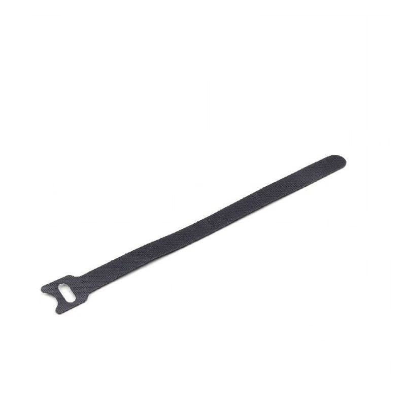 C-Tech CABLEXPERT sťahovacie pásky na suchý zips, 210mm, čierne, 100ks v balení 1