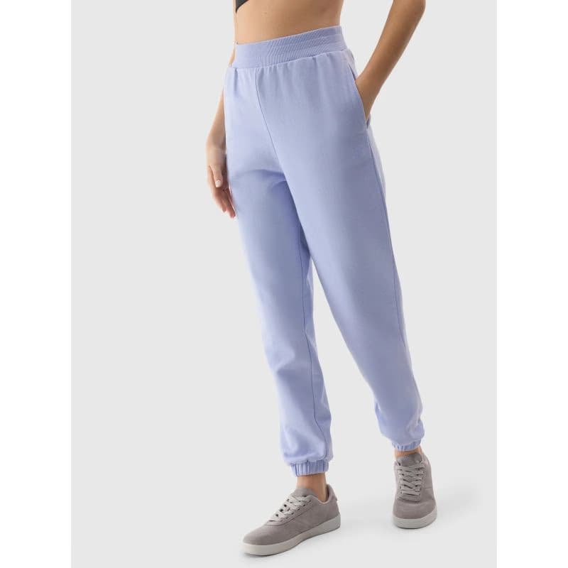Dámske tepláky 4F TROUSERS-4FWSS24TTROF666-34S-LIGHT BLUE 2