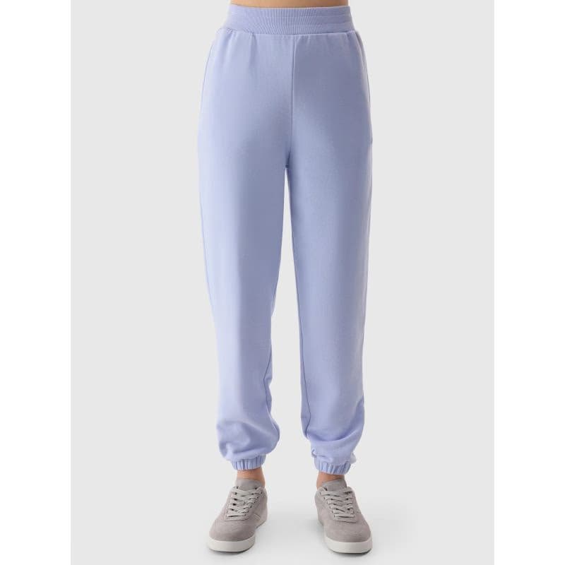 Dámske tepláky 4F TROUSERS-4FWSS24TTROF666-34S-LIGHT BLUE 3
