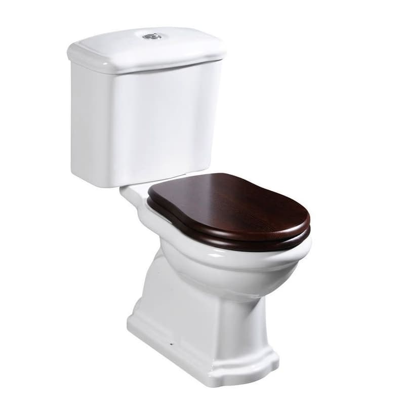 KERASAN - RETRO WC sedátko, orech/chróm 109040 4