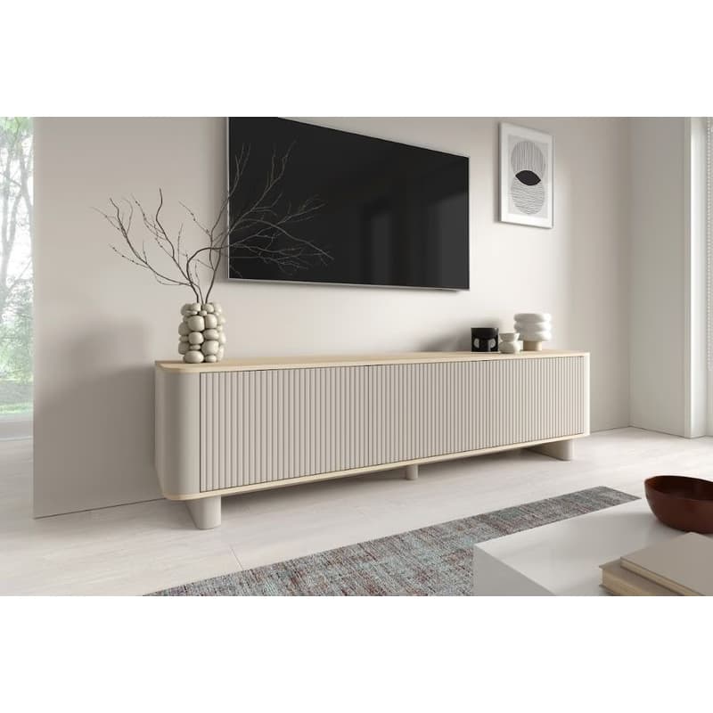ArtPK TV stolík ARTZEN | cashmere / dub vincenza 3