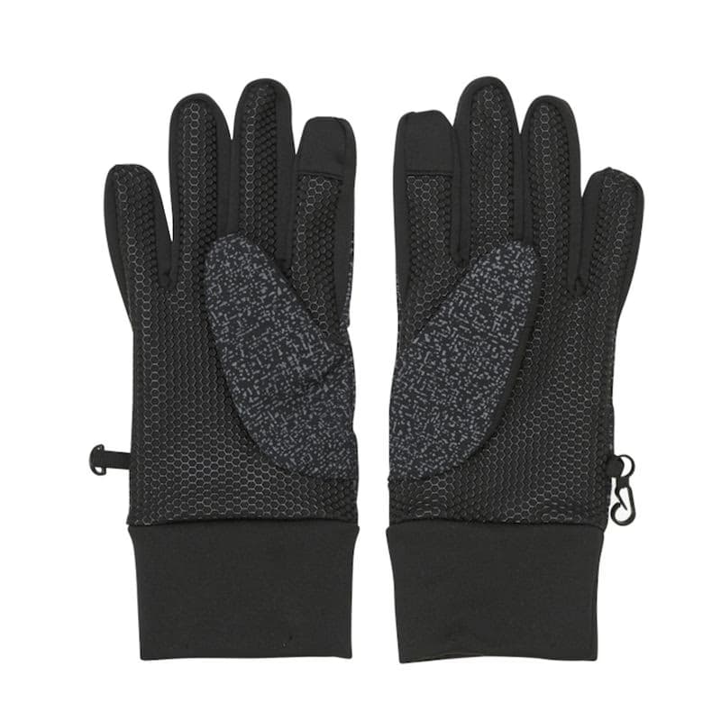 Detské rukavice COLOR KIDS Gloves-Smart Touch, Reflective-1191-Black 2
