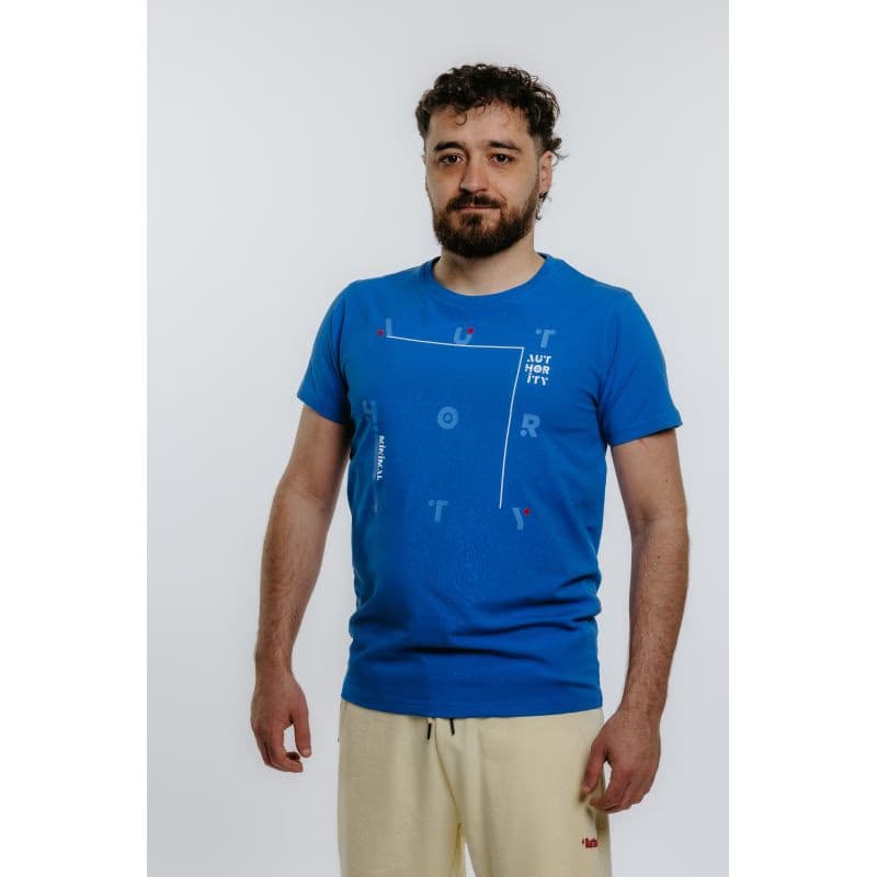 Pánske tričko s krátkym rukávom AUTHORITY T-LETECH M blue 2
