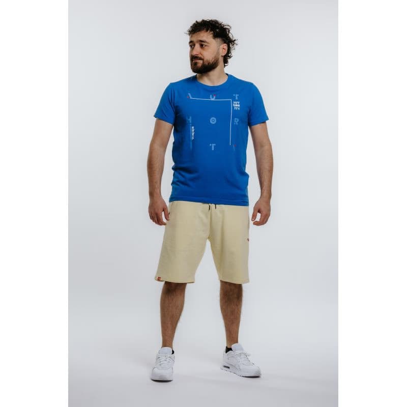 Pánske tričko s krátkym rukávom AUTHORITY T-LETECH M blue 4