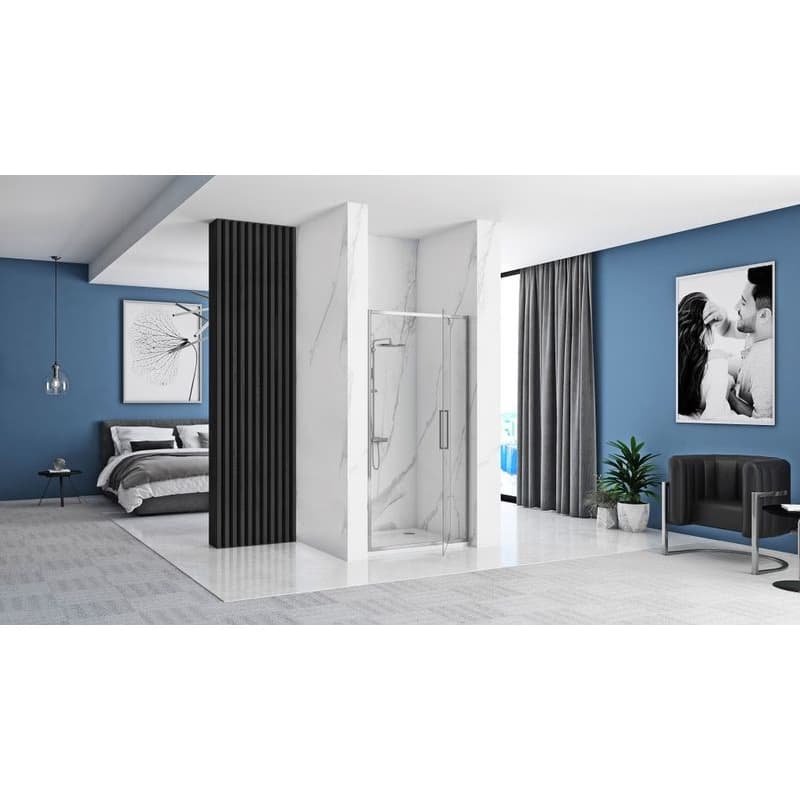 REA - Otváracie sprchové dvere Rapid Swing Chrom 100 REA-K5607 4