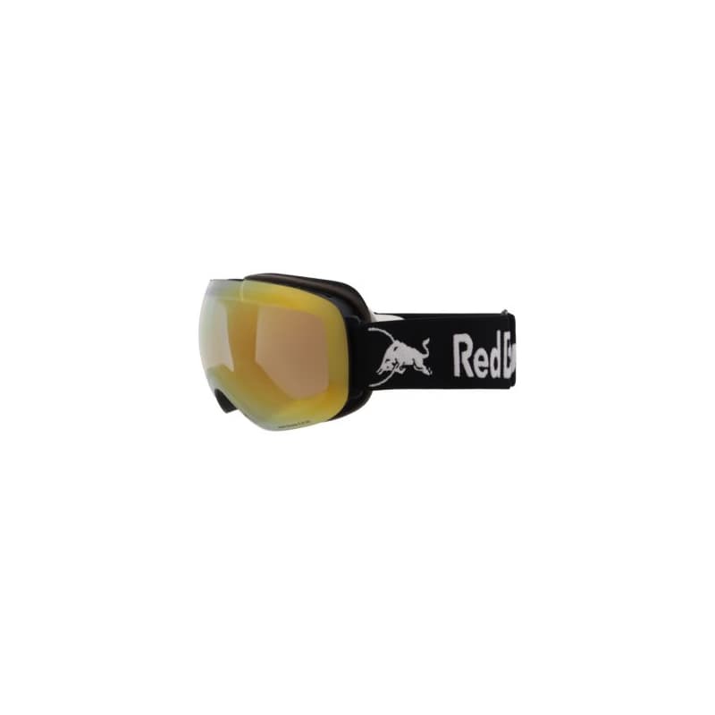 Lyžiarske okuliare RED BULL SPECT BENT-06GOX, black brown with gold mirror 1