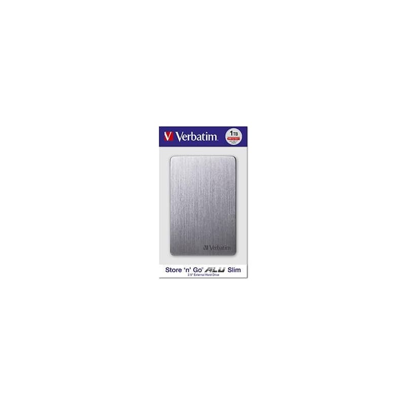 Verbatim externý pevný disk, Store, n, Go ALU Slim, 2.5", USB 3.0, 1TB, 53662, vesmírne šedý