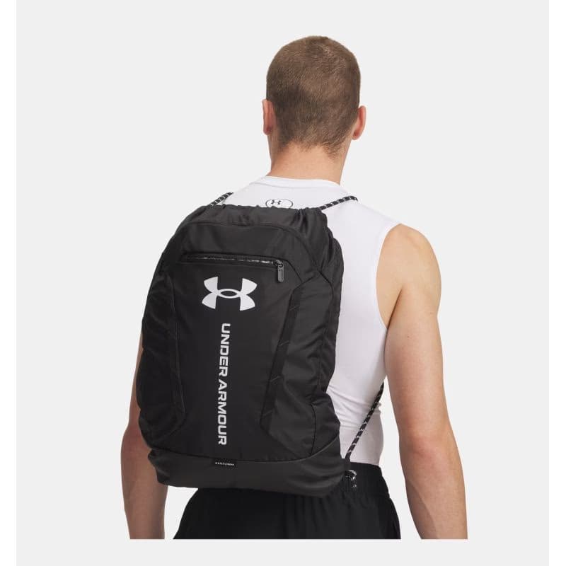 Vrecko na prezúvky UNDER ARMOUR UA Hustle Sackpack-BLK 4