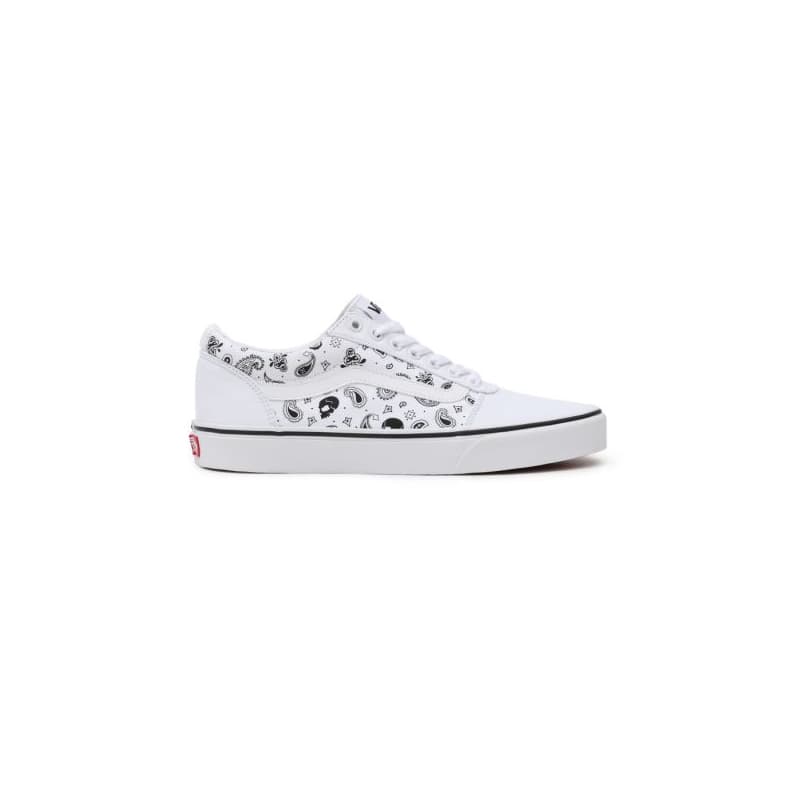 Pánska rekreačná obuv VANS MN Ward (Skull Bandana) white white