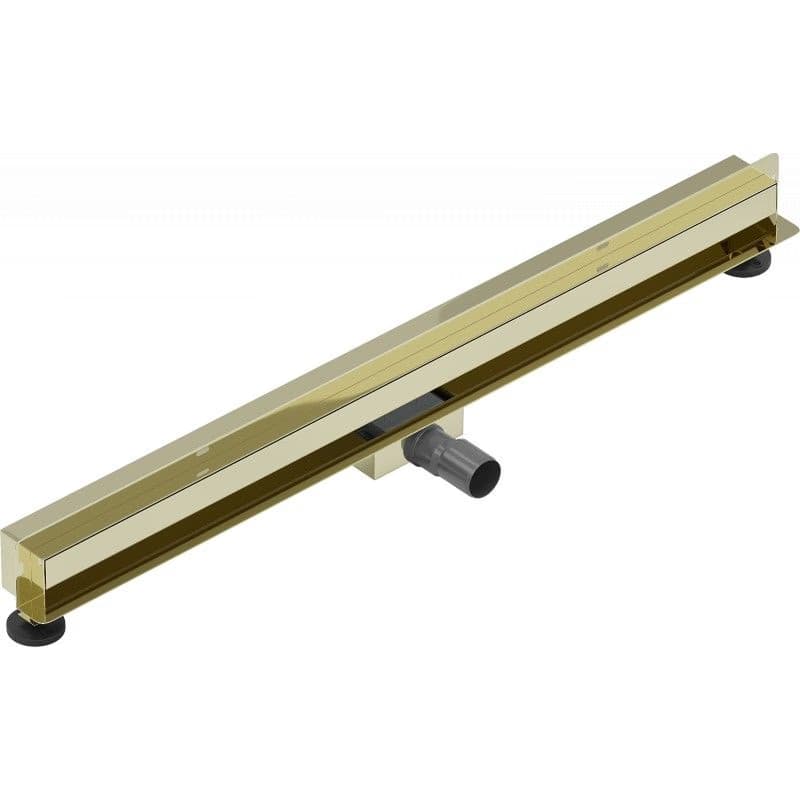 MEXEN - Flat Wall žľab k stene 2v1 100 cm zlatý 1530100 4