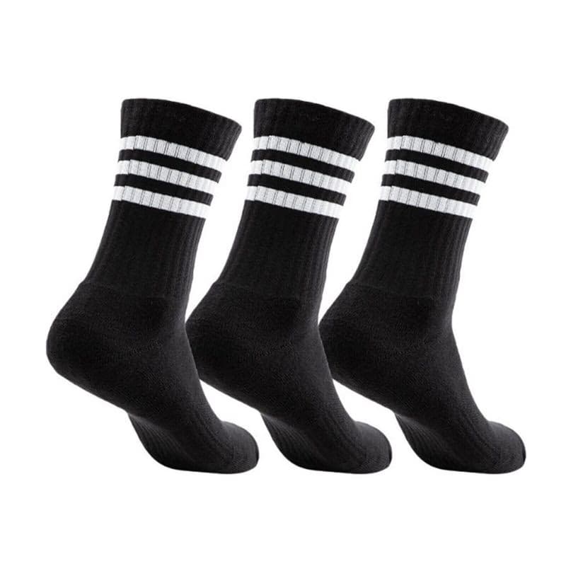 Ponožky ADIDAS 3S C SPW CRW 3P BLACK WHITE 3