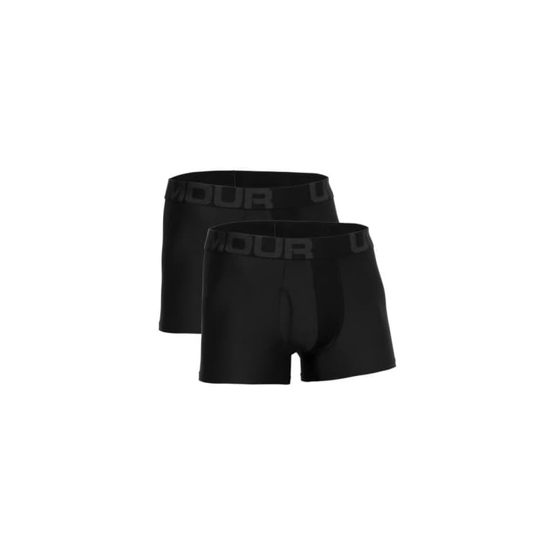 Pánske boxerky UNDER ARMOUR UA Tech 3in 2 Pack-BLK