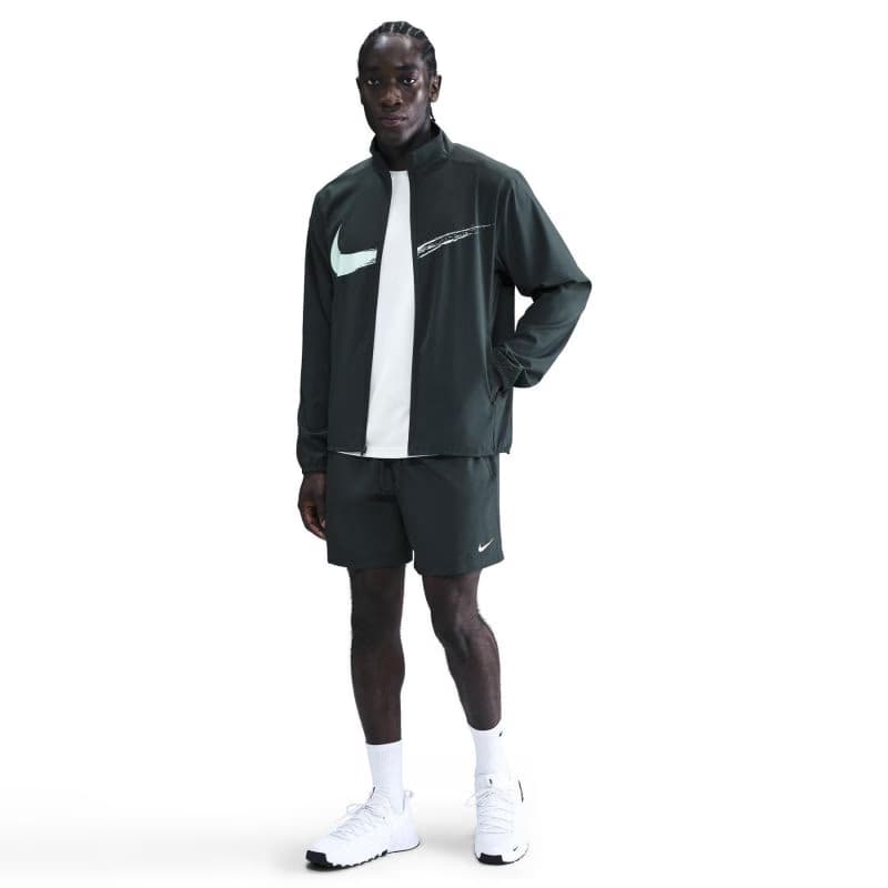 Pánska tréningová bunda NIKE M NK DF FORM JKT GFX SEAWEED MINT FOAM 4