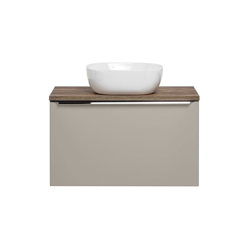 ArtCom Kúpeľňová skrinka s umývadlom a doskou SANTA Fe Taupe DU80/1 | 80 cm 2