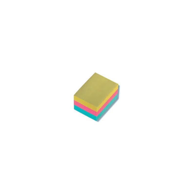 Bloček samolepiaci 51x38mm 3 pastel farby 3x100 listov Concorde 1