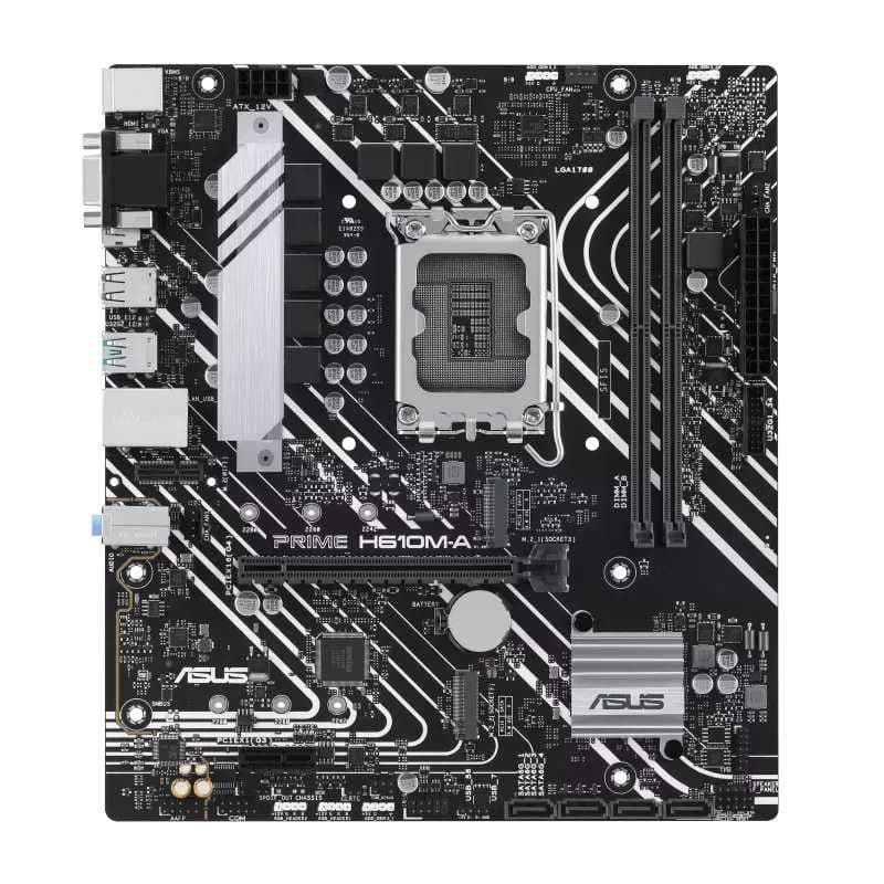 ASUS MB Sc LGA1700 PRIME H610-A-CSM, Intel H610, 2xDDR5, 1xDP, 1xHDMI, 1xVGA, mATX 2