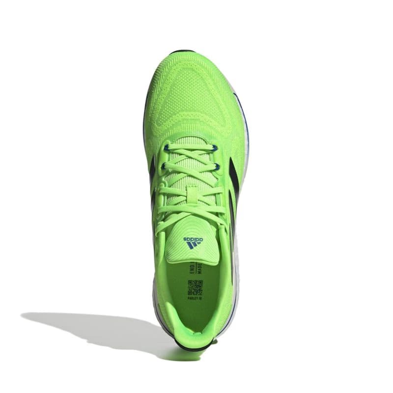 Pánska bežecká obuv ADIDAS Supernova + M solar green carbon royal blue 4