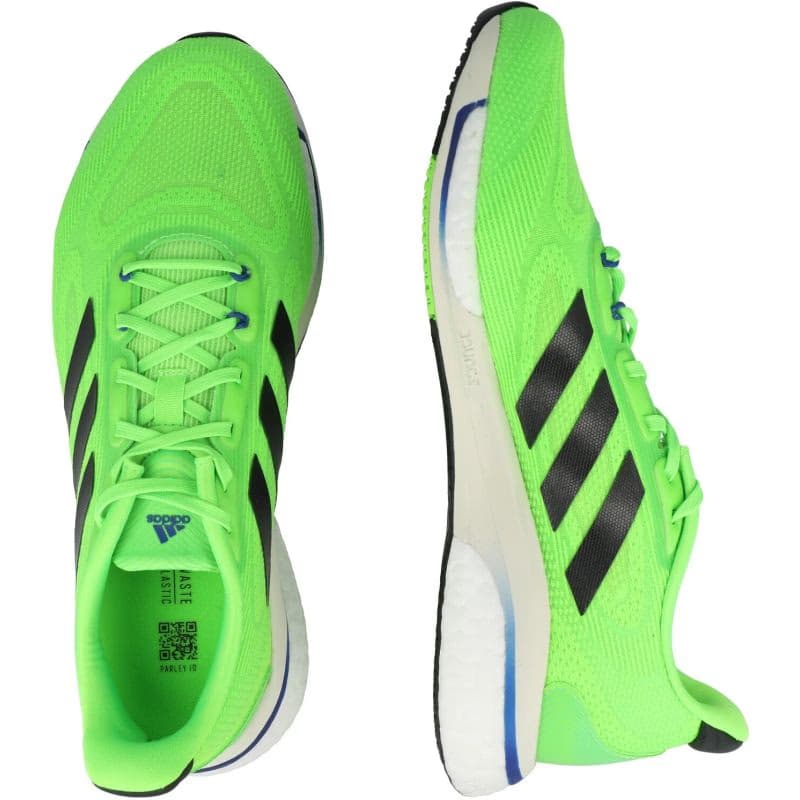 Pánska bežecká obuv ADIDAS Supernova + M solar green carbon royal blue 5
