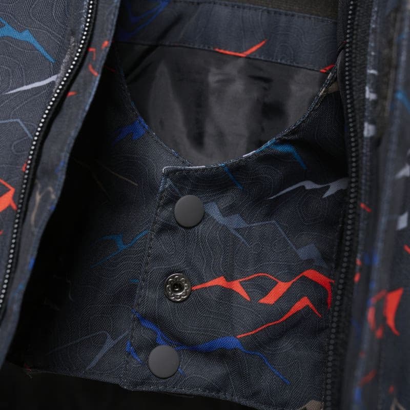 Detská lyžiarska bunda COLOR KIDS Ski Jacket - AOP, phantom 4