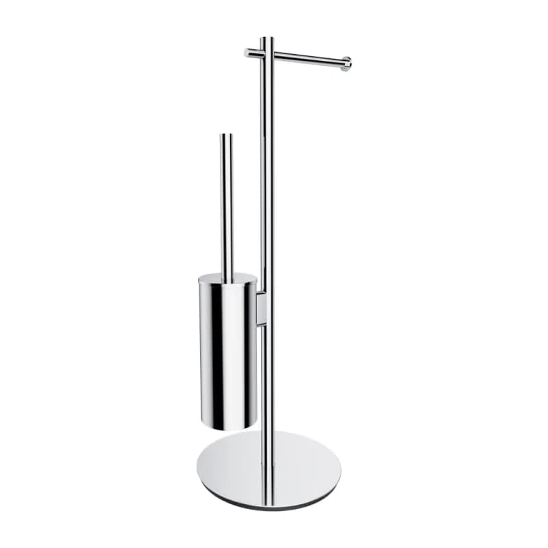 OMNIRES - MODERN PROJECT voľne stojaci držiak na toaletný papier a kefu, chróm MP60810CR 4
