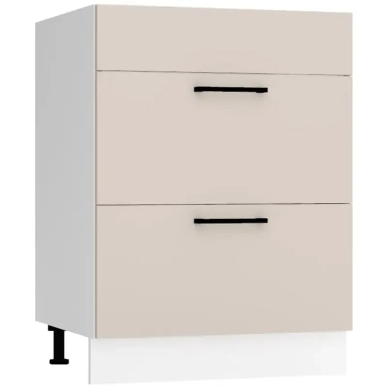 Kuchynská skrinka Max D60pc S/2 Zasl   svetlobéžová 1