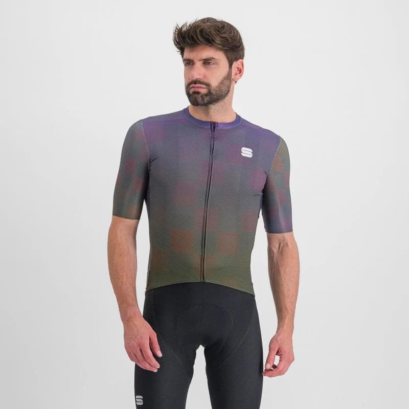 Pánsky cyklistický dres s krátkym rukávom SPORTFUL Rocket jersey, beetle mulled grape 2